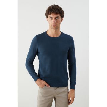 Pulover regular-fit cu model uni
