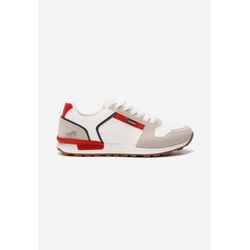 Sneakers barbati Jimmy albi