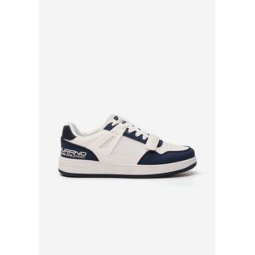 Sneakers barbati Nathanial albi