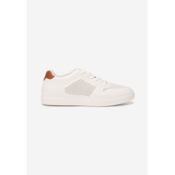 Sneakers barbati Zorlan albi