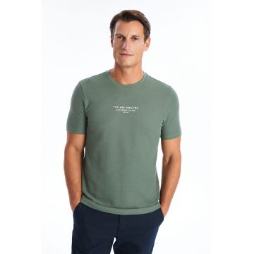 Tricou cu imprimeu text