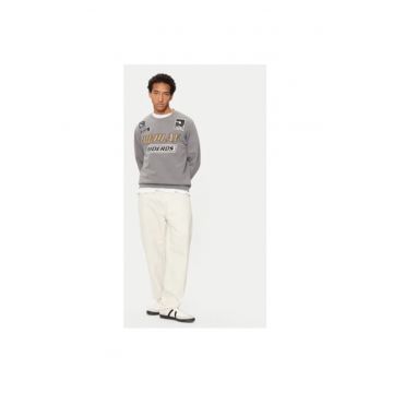 Bluza barbati -  304399152 - Bumbac - Gri