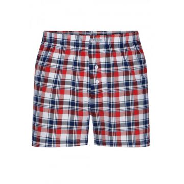 Boxeri barbati  Classic 1442-1449 K320 - Bleumarin/rosu