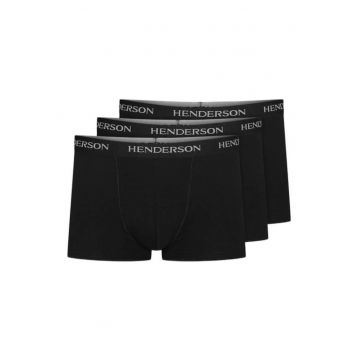 Boxeri barbati  Effort set de 3 perechi negru