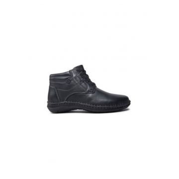 Ghete pentru barbati -  304274541 - Piele naturala - 41 EU - Negru