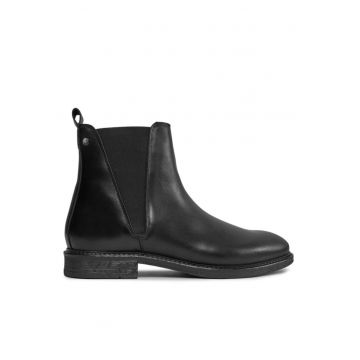 Ghete si bocanci sport barbati  302895564 - Piele ecologica - Negru