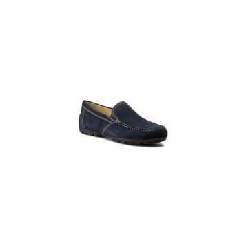 Mocasini barbati  199179679 - Piele naturala - Albastru