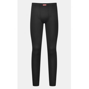 Pantaloni lungi -  4862 - talie ingusta - bumbac - negru