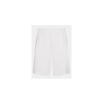 Pantaloni scurti barbati -  303886318 - Bumbac - Alb
