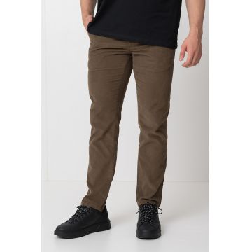 Pantaloni slim-fit chnino