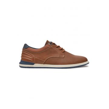 Pantofi barbati  304205903 - Piele ecologica - Maro