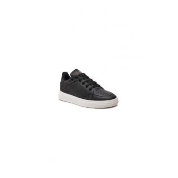 Pantofi sport barbati  303642471 - Piele naturala - Negru
