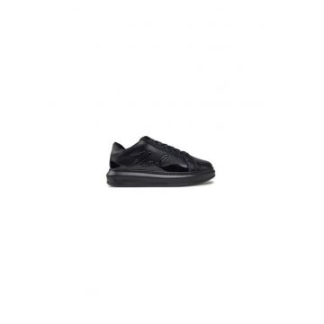 Pantofi sport barbati  305060778 - Piele naturala - 46 EU - Negru