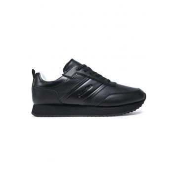 Pantofi sport  pentru Barbati - low top lace up logo lth - HM0HM01654-0GJ - Negru - Negru