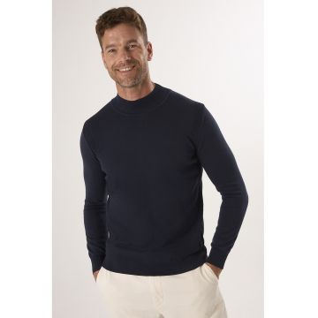 Pulover slim fit de bumbac Pulover slim fit de bumbac
