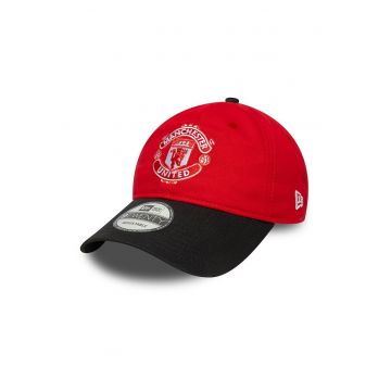 Sapca din bumbac cu imprimeu logo 940 Manchester United