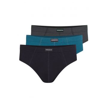 Set 3 perechi chiloti barbati -  Bumbac - Clasic - Multicolor