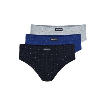 Set 3 perechi chiloti barbati -  Bumbac - Confort ridicat - Multicolor