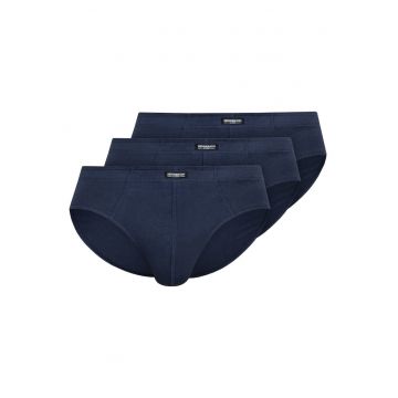 Set 3 perechi de chiloti pentru barbati -  Bumbac - Bleumarin``1