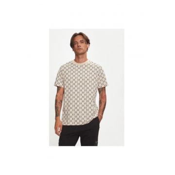 Tricou barbati -  304306136 - Bumbac - Bej