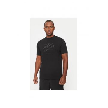 Tricou barbati -  304306396 - Bumbac - Negru