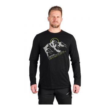 Tricou Ls Barbati Northfinder Daru Black Tricou Ls Barbati Northfinder Daru Black