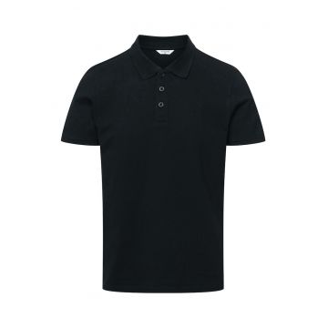 Tricou polo Bluemarin și Negru
