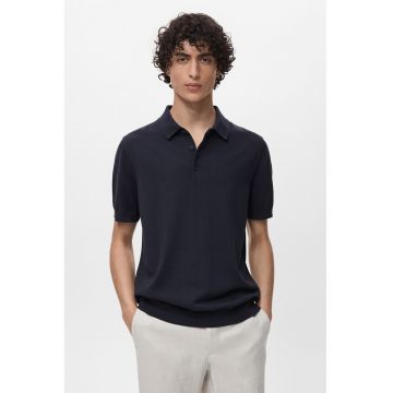 Tricou polo tricotat fin Tricou polo tricotat fin