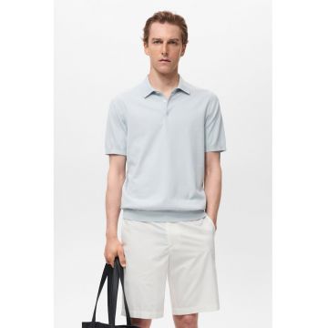 Tricou polo tricotat fin Tricou polo tricotat fin