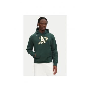 Bluza barbati  NKDK-3EY-FZ-CKX - Bumbac/Poliester - Verde