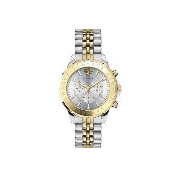 Ceas barbatesc  model VEV601623 - bratara metalica - 44mm - 5 ATM