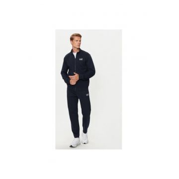 Hanorc barbati Ea7 Emporio Armani - 8NPM31 PJVRZ - Bumbac - Bleumarin
