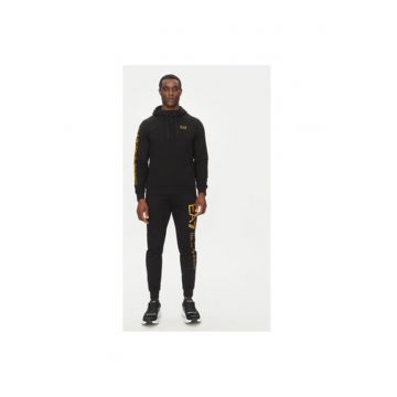 Hanorc barbati Ea7 Emporio Armani - Bumbac - Negru