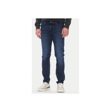 Pantaloni barbati  112365111 - Bumbac - Bleumarin