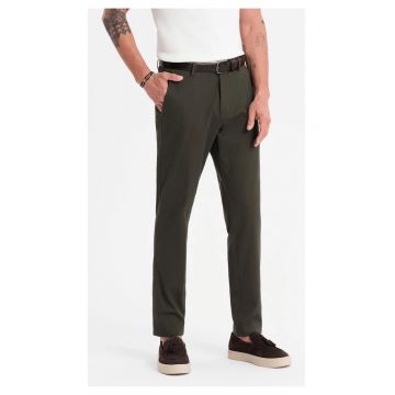 Pantaloni chino REGULAR FIT cu textura delicata  OM-PACP-0184