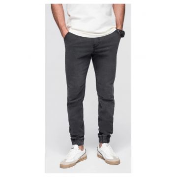 Pantaloni jeans JOGGER cu efect spalat  OM-PADJ-0267
