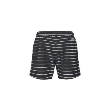 Pantaloni scurti de baie barbati  221043 - Poliester - Alb/Negru