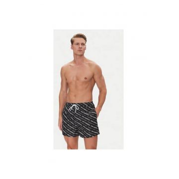 Pantaloni scurti de baie barbati  A2M46063 - Poliester - Negru