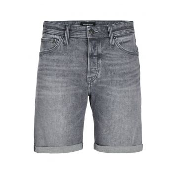 Pantaloni scurti din denim barbati  12269612 - Bumbac - Gri