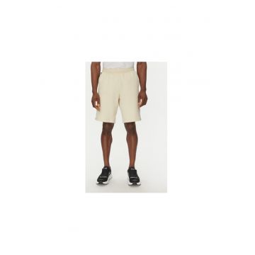 Pantaloni scurti sport barbati Ea7 Emporio Armani - 7M000544 AF12660 - Bumbac/Poliester - 3XL INTL - Ecru