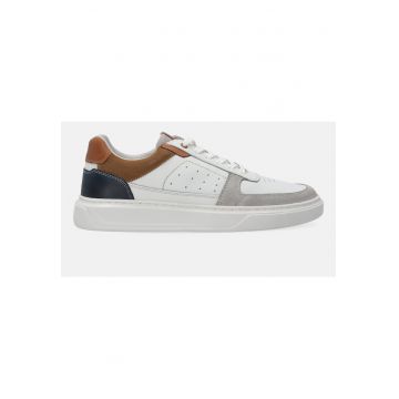Pantofi sport cu segmente contrastante
