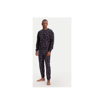 Pijama barbati  38DK4P02L - Bumbac - Bleumarin