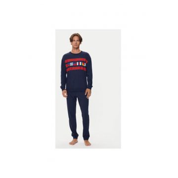 Pijama barbati  3VD04P02D - Bumbac - Bleumarin