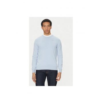 Pulover barbati  62131MW - Bumbac - Albastru