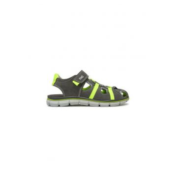 Sandale barbati  7895422 - Piele naturala - Gri