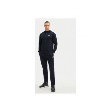 Trening barbati Ea7 Emporio Armani - 8NPV62 PJVRZ - Bumbac - Bleumarin