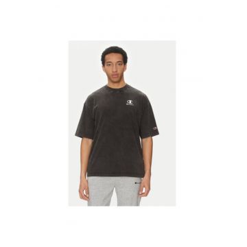 Tricou barbati  221257 - Bumbac - Negru