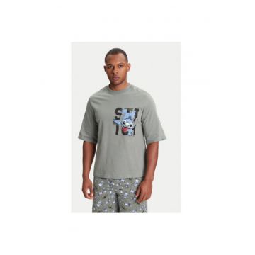 Tricou barbati  30964M01Y - Bumbac - Gri