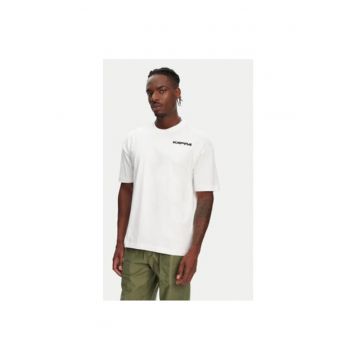 Tricou barbati  351S5GW - Bumbac organic - Alb