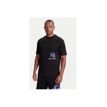 Tricou barbati  755144 553225 - Bumbac - XS INTL - Negru
